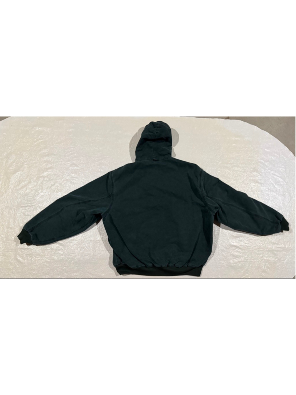 Carhartt JQ243 Hunter Green Active Jacket XXL USA Made Quilt Lined vintage - Picture 3 of 11